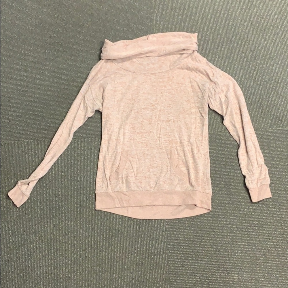 Pink heather sweatshirt
